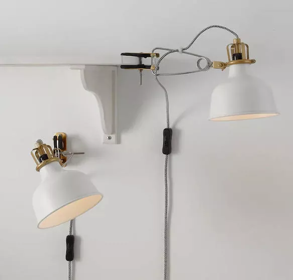 clip on bed lamps saf